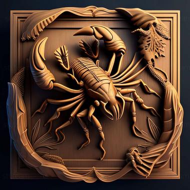 3D model Euscorpius beroni (STL)